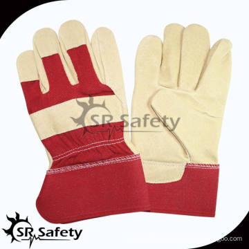 SRSAFETY Mejores precios para los guantes de piel de vaca en China